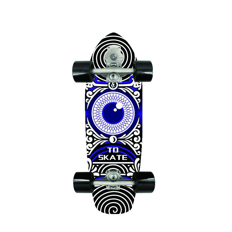 Retro-inspirierter Mini Cruiser Skateboard Brehn