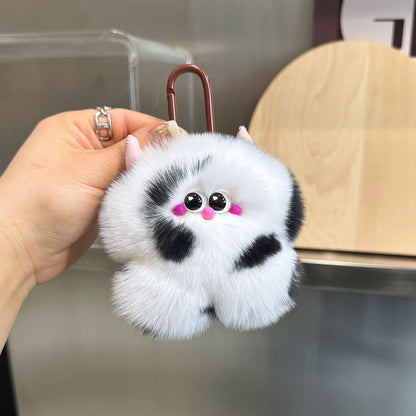 Flauschige Charakter Schlüsselanhänger Charm Brehn