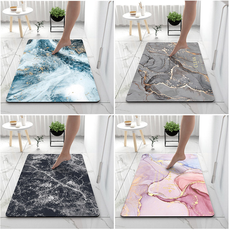 Soft Touch Marmor Badmatte Brehn