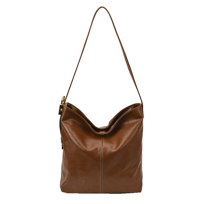 Minimalistische Leder Schultertasche