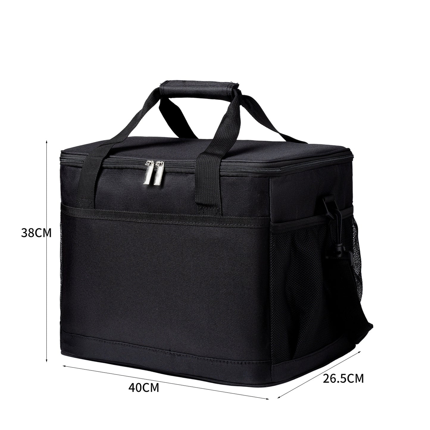 Unisex Kühltasche mit zusätzlichem Isolierfach und praktischem Tragegriff Brehn