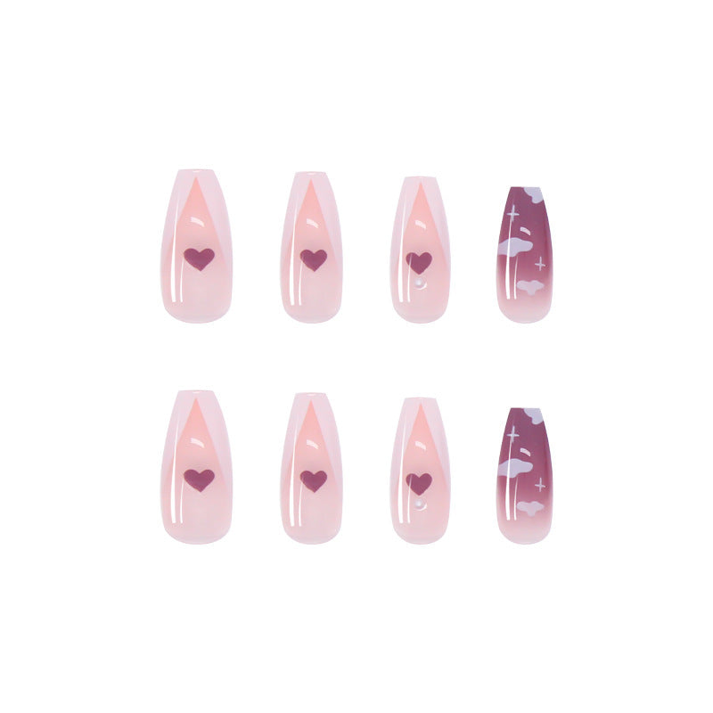 Künstlerische Gel-Nagelverlängerungen