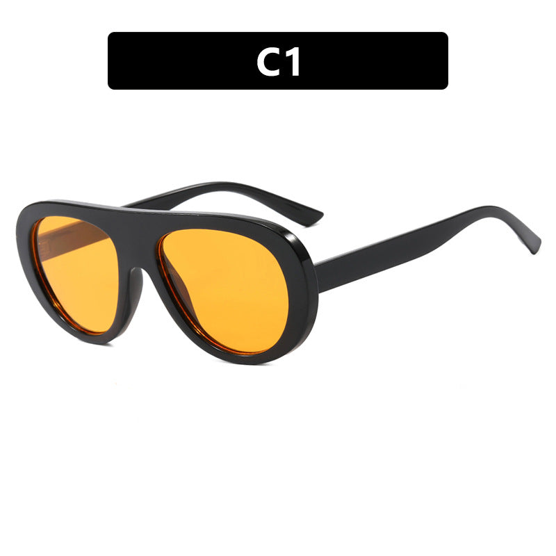 Damen stylische Sonnenbrille mit einzigartigem futuristischen Design Brehn