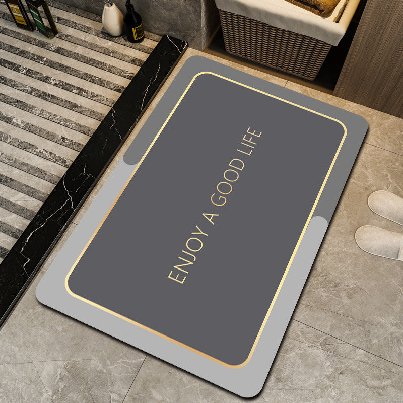 Motivational Badezimmer Fußmatte