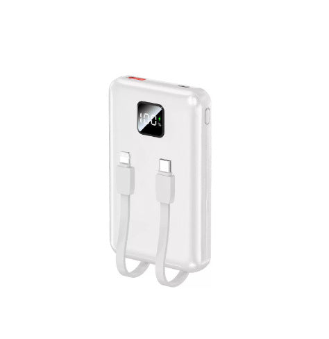 Tragbare Powerbank mit Integriertem Dual-Usb-Anschluss und Hochmoderner Led-Anzeige Brehn