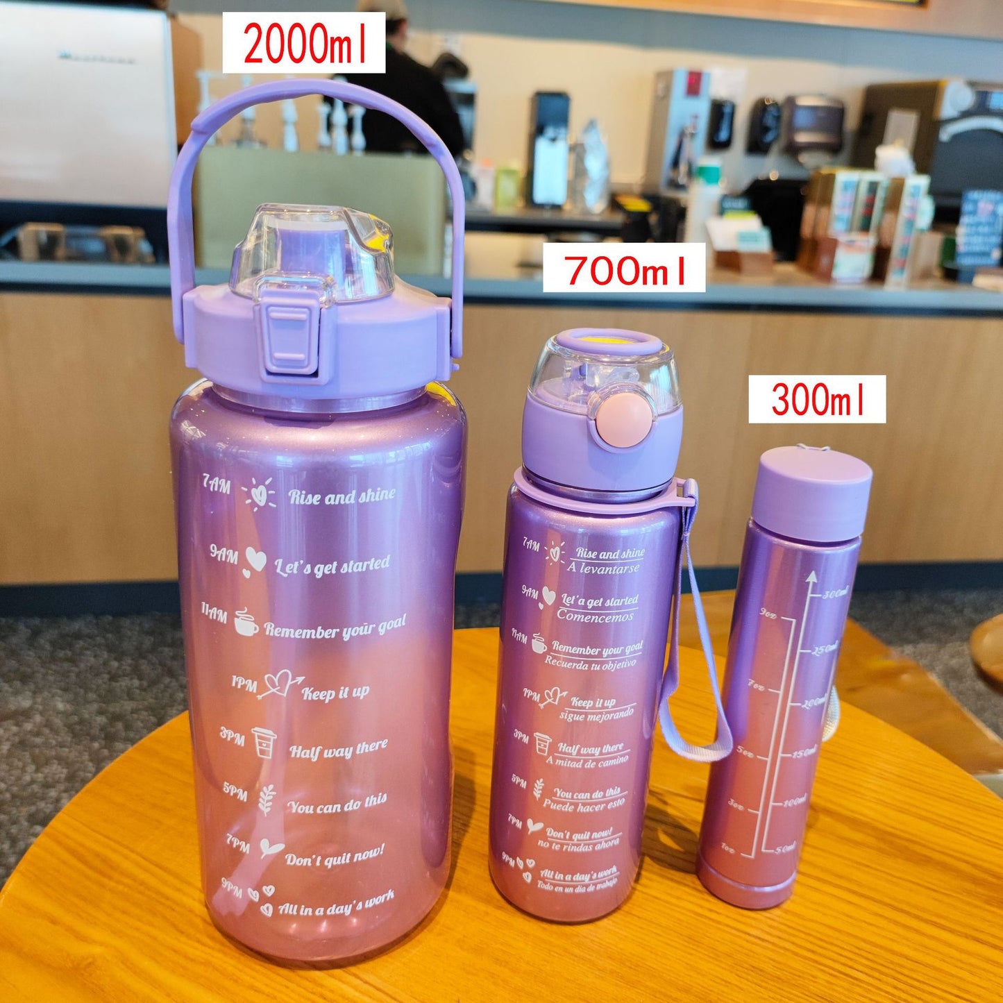 Damen Motivations Trinkflasche Brehn