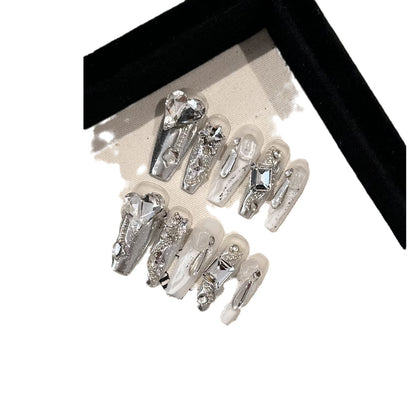 Glamouröse Dekorative Nagelkunst Kollektion