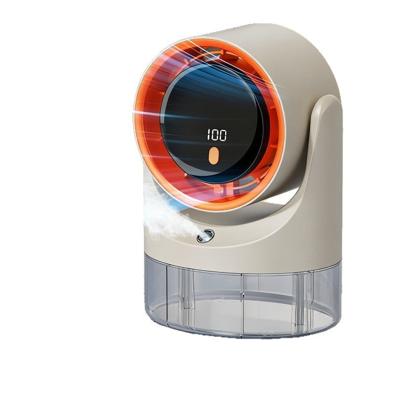 Unisex 3D Luftzirkulationsventilator mit großem Wassertank und leiser Betriebsfunktion Brehn