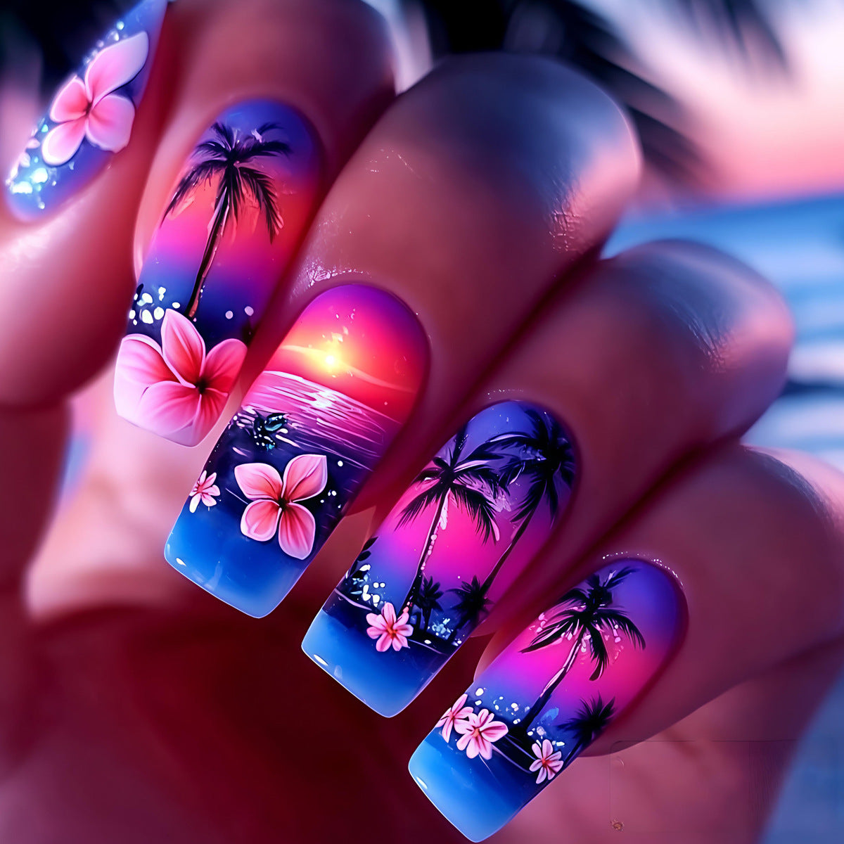 Exotisches Nageldesignset Brehn