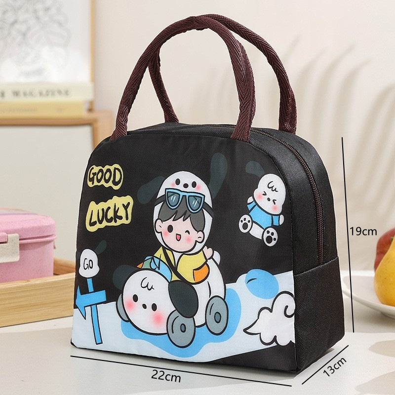 Cartoon-Themen Isolierte Lunch Tasche Brehn