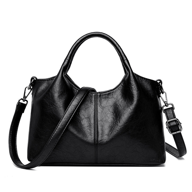 Klassische Kunstleder Handtasche Brehn