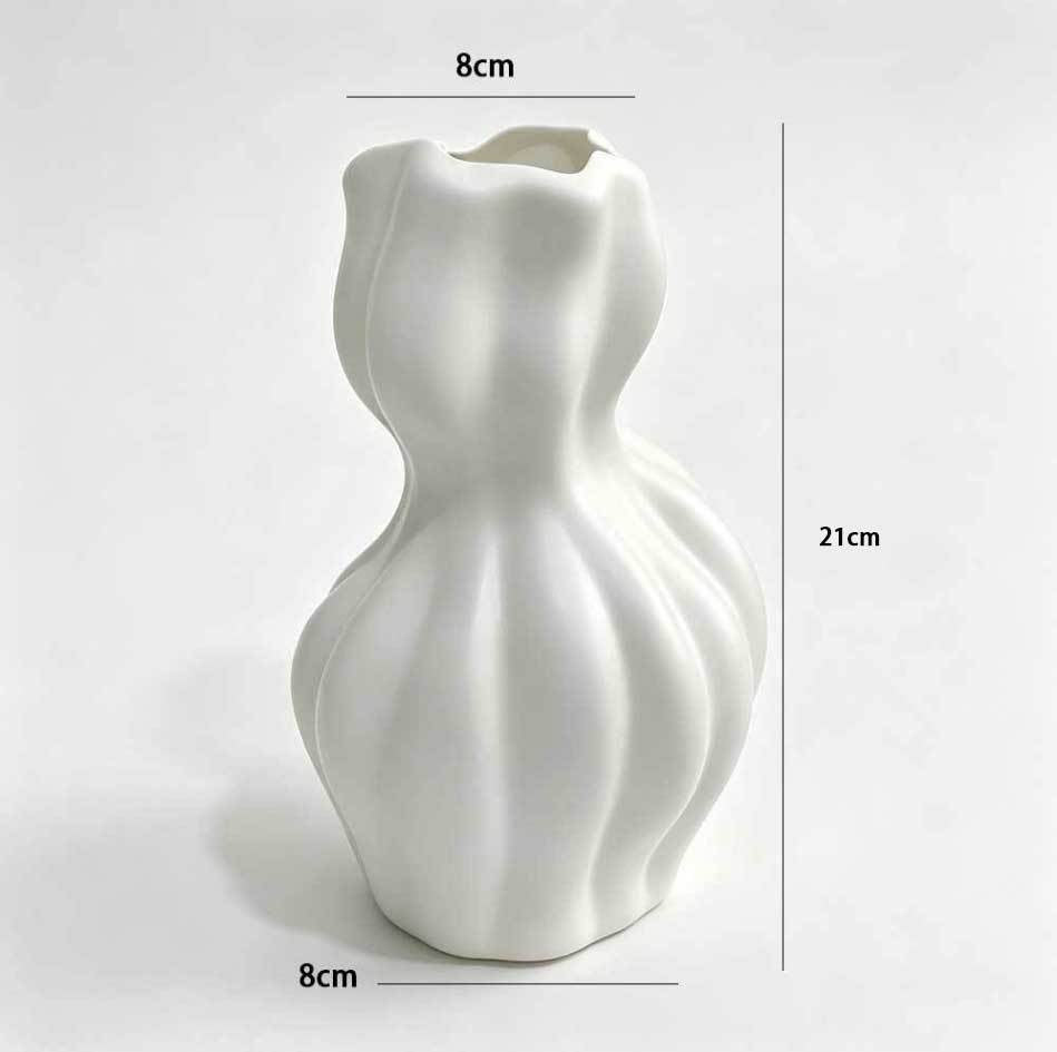 Abstract Skulptural Dekorative Vase Brehn