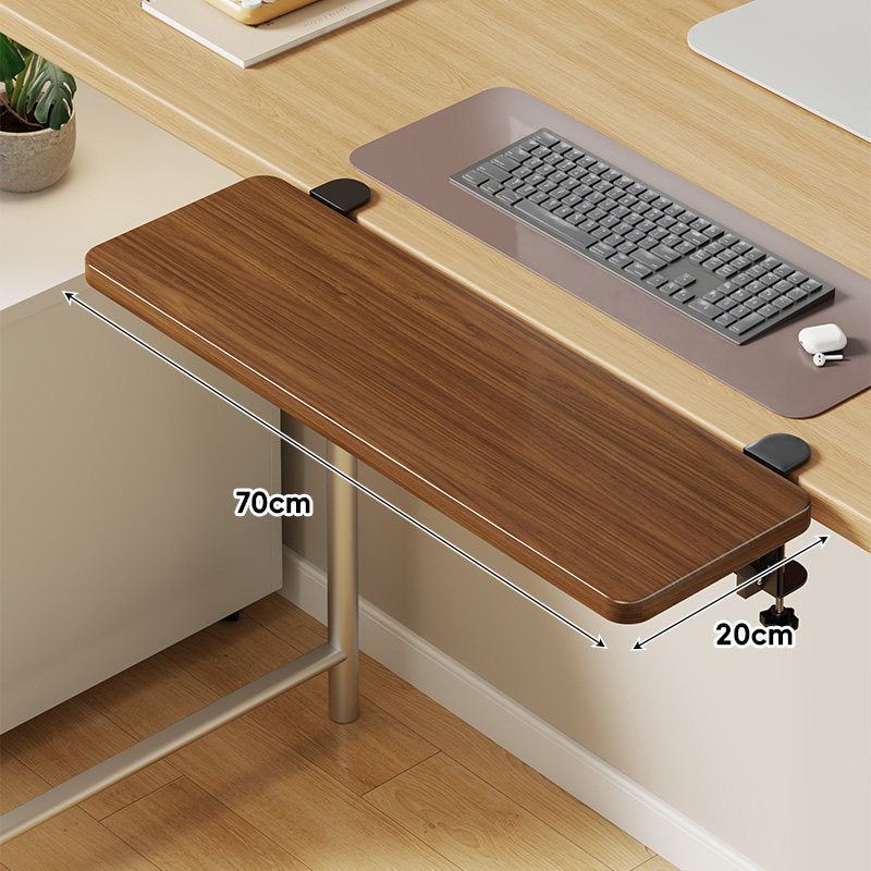 Unter-Tisch Gleitschienen-Tastaturablage und Schreibtischverlängerung mit sanfter Gleitmontage