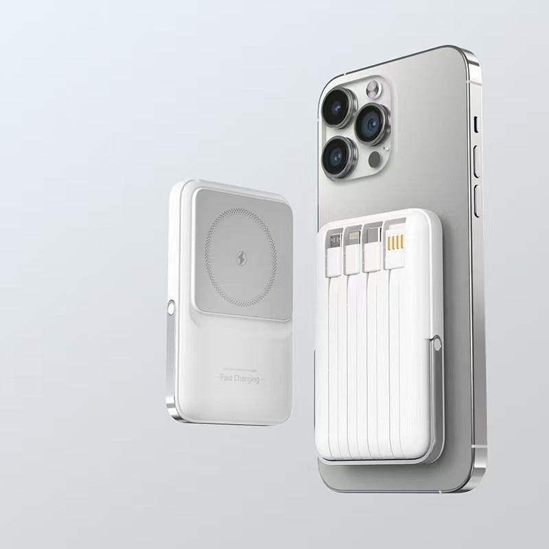 Magnetische Powerbank mit Schnellladefunktion Brehn