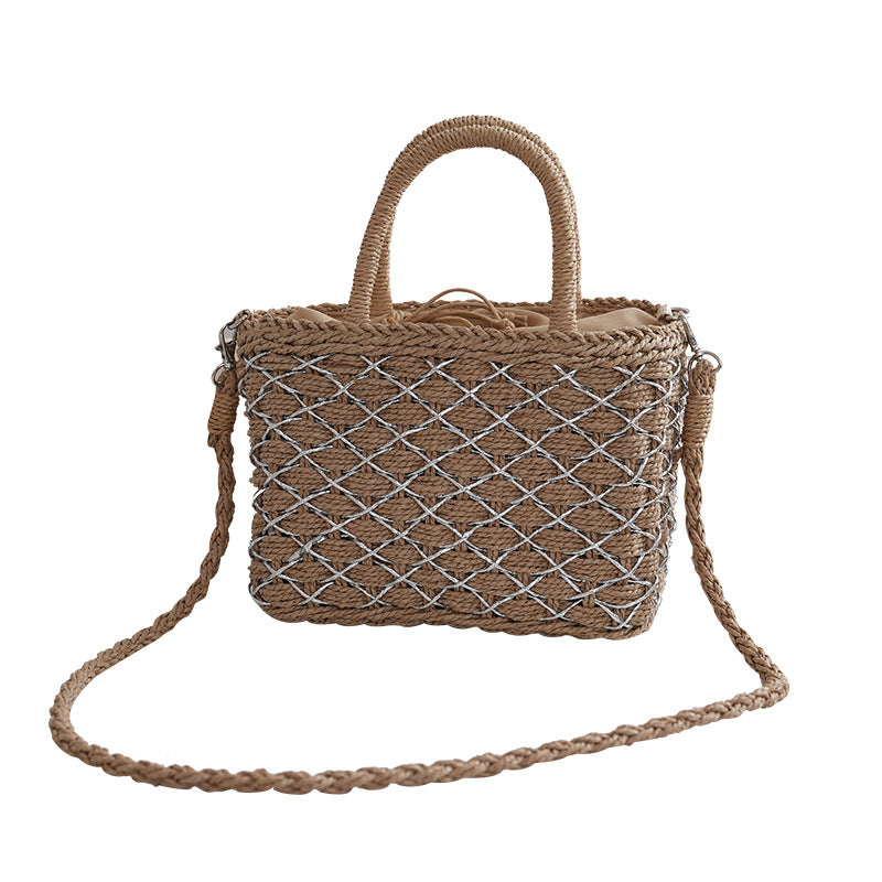 Stilvolle Rattan-Handtasche Brehn