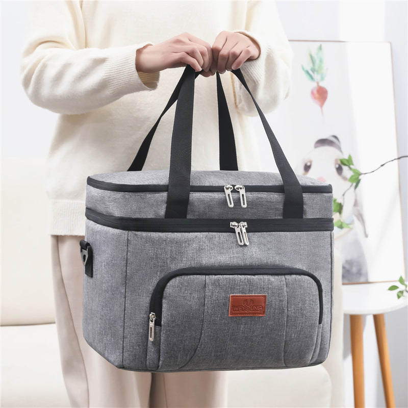 Damen Isolierte Kühltasche mit mehreren Fächern und ergonomischem Design Brehn