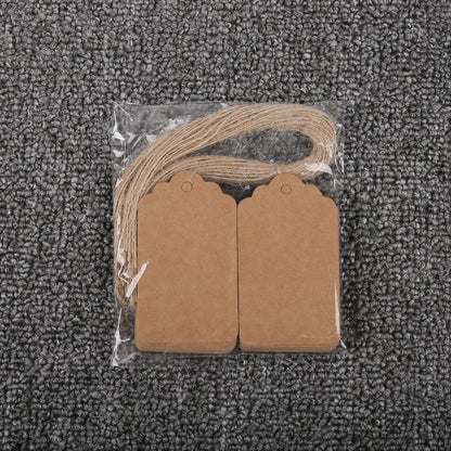 Umweltfreundliche Kraftpapier-Hangtags Brehn