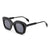 Damen Sonnenbrille mit breitem, modernem Rahmen Brehn
