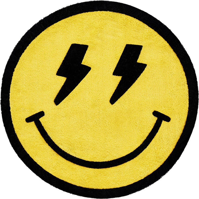 Smile Face Dekorative Badematte