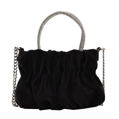 Elegante geraffte Handtasche