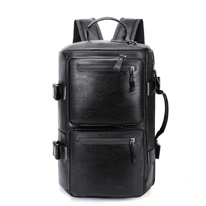 Dual-Compartment Laptop Rucksack Brehn