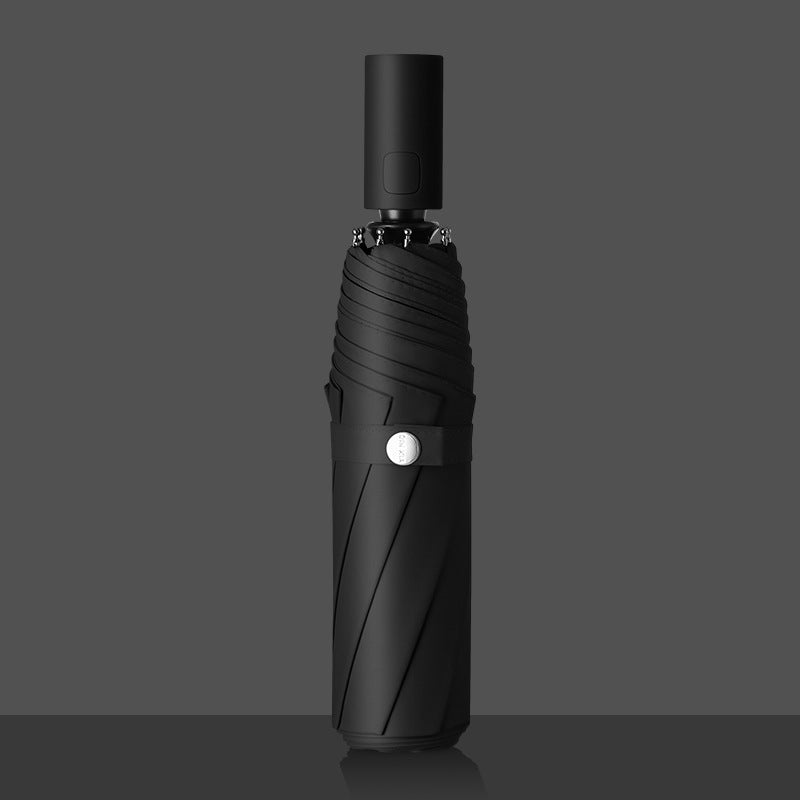 Damen Automatischer Faltregenschirm mit ergonomischem Design und windresistenter Technologie Brehn