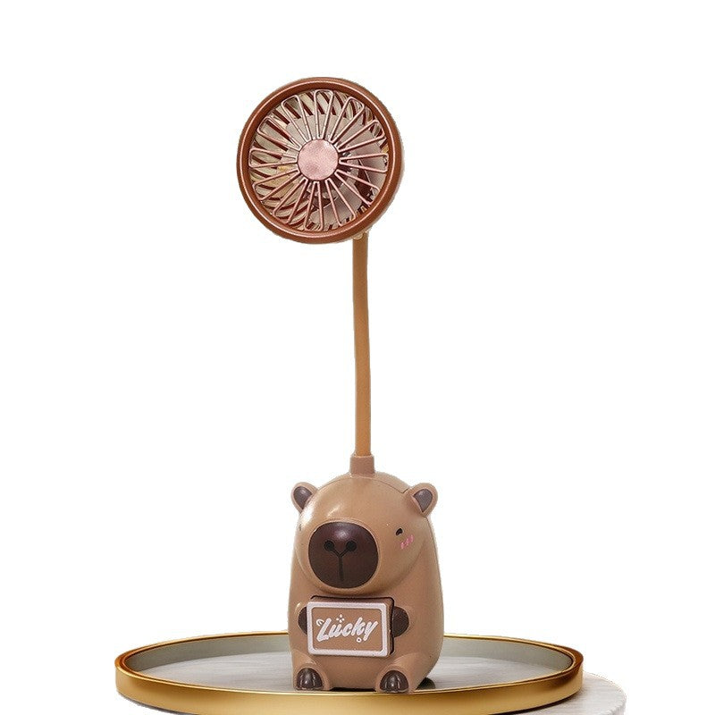 Unisex Tragbarer Handventilator im tierischen Design mit flexibler Halterung Brehn