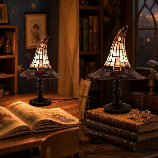 Halloween-Themen Hexenhut Tischlampe Brehn