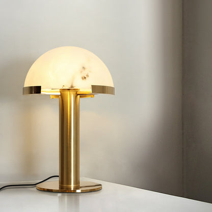 Moderne Marmorkuppel Tischlampe