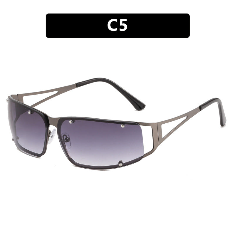 Damen sportliche Sonnenbrille mit trendigem Design und polarisierten Gläsern Brehn