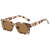 Damen modische quadratische Sonnenbrille mit UV-Schutz Brehn