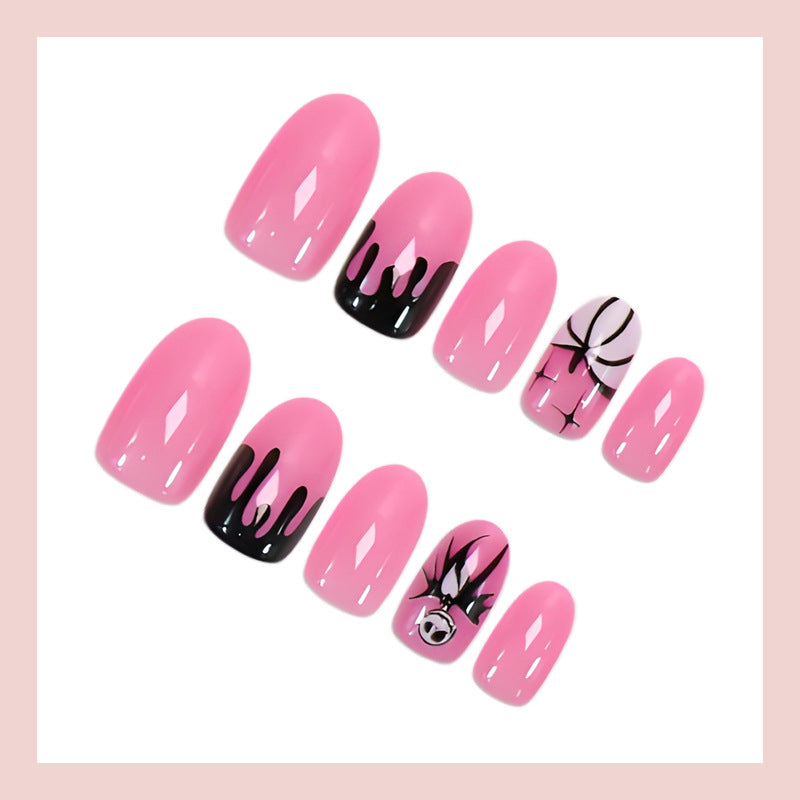Kunstnagelset mit einzigartigen Halloween-Designs Brehn