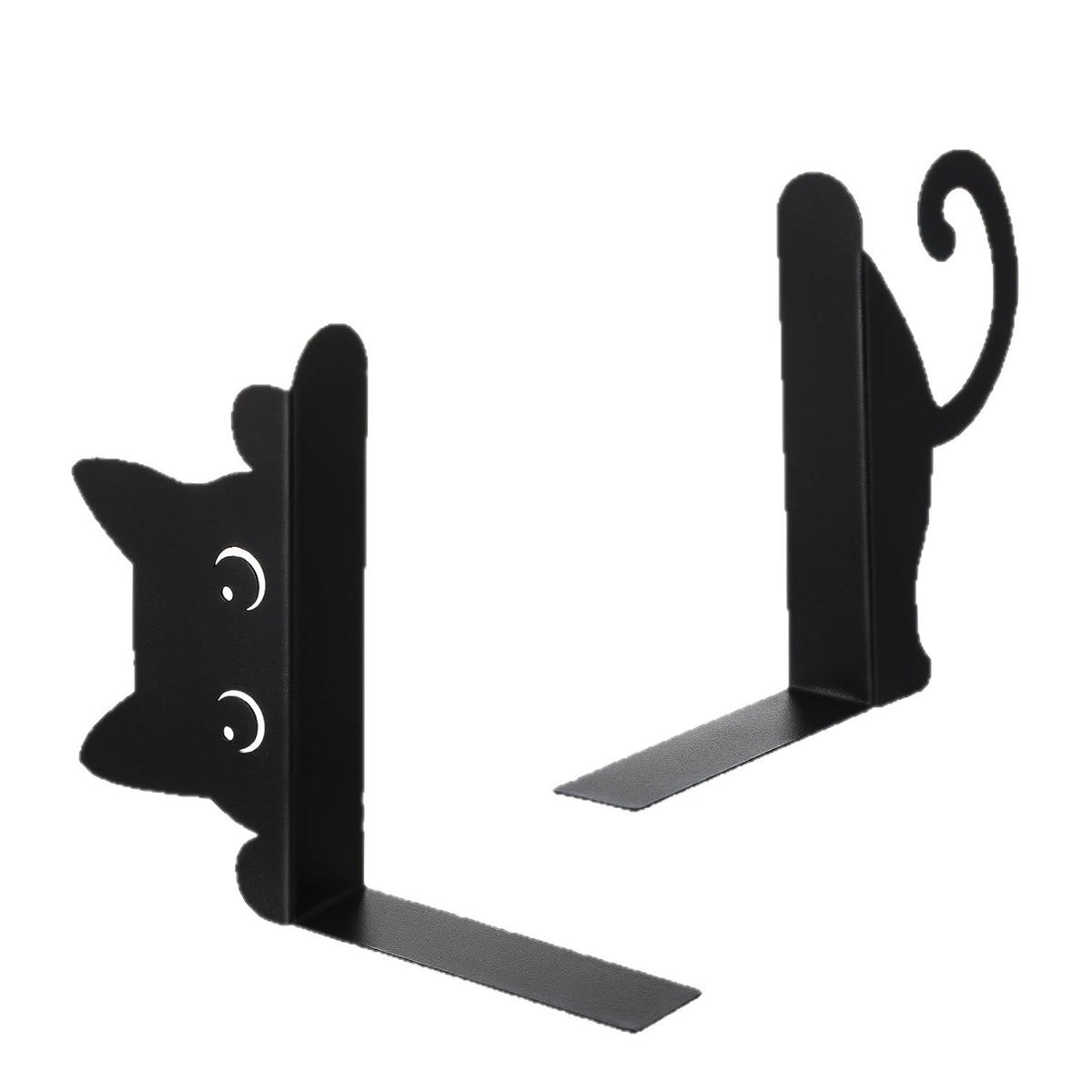 Katzenförmiges Buchstützen-Set