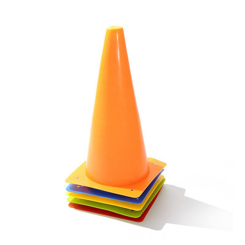Flexibler PVC-Verkehrssicherheitstrichter mit schwerem quadratischem Fuß und stapelbarem Design Brehn