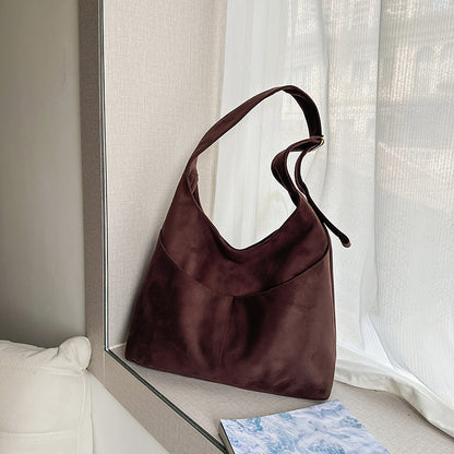 Wildleder Hobo Tasche