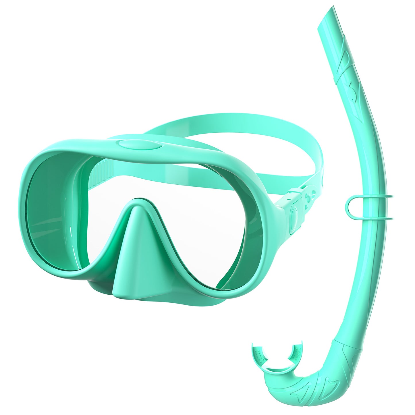 Schwimmmaske mit Flexibler Atemröhre Brehn