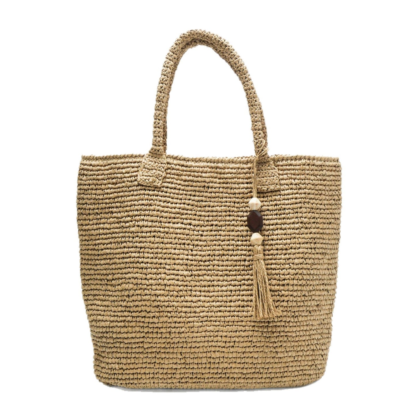 Geflochtene Naturmaterial Tasche Brehn