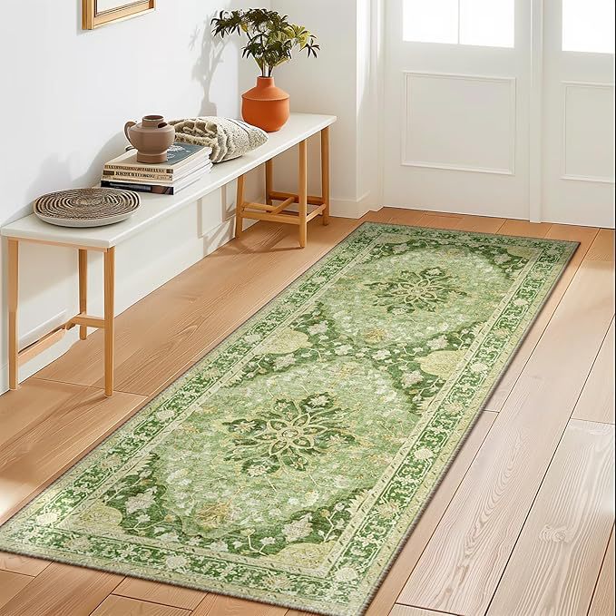 Vintage-inspirierter Läufer Teppich