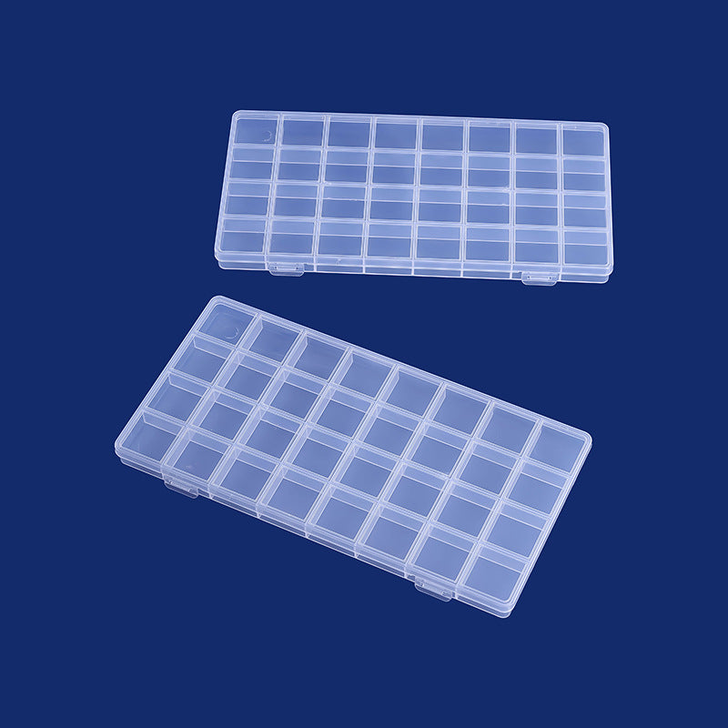 Multi-Divisional Transparente Bastelaufbewahrungsbox Brehn