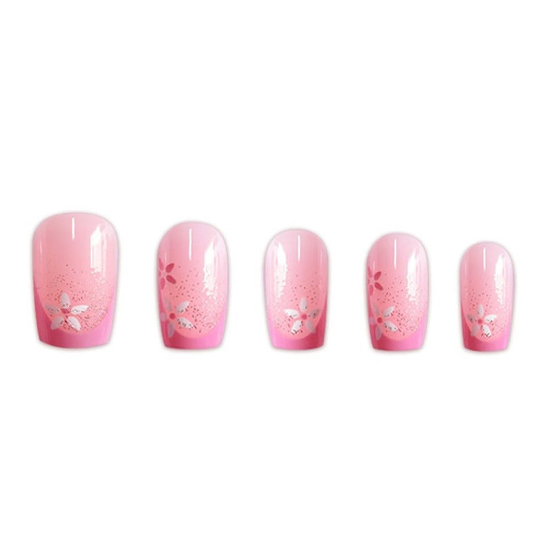Floral Ombre Nagel Wraps Brehn