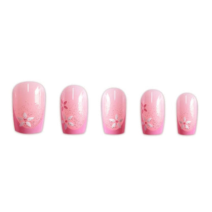 Floral Ombre Nagel Wraps Brehn