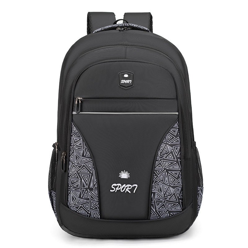 Stylische geometrische Druck Rucksack Brehn