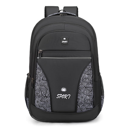 Stylische geometrische Druck Rucksack Brehn