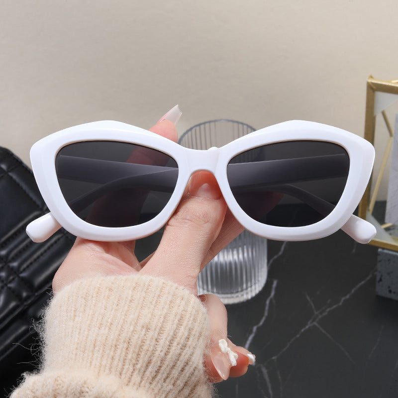 Damen Cat-Eye Sonnenbrille mit stylischem Leopardenmuster Brehn