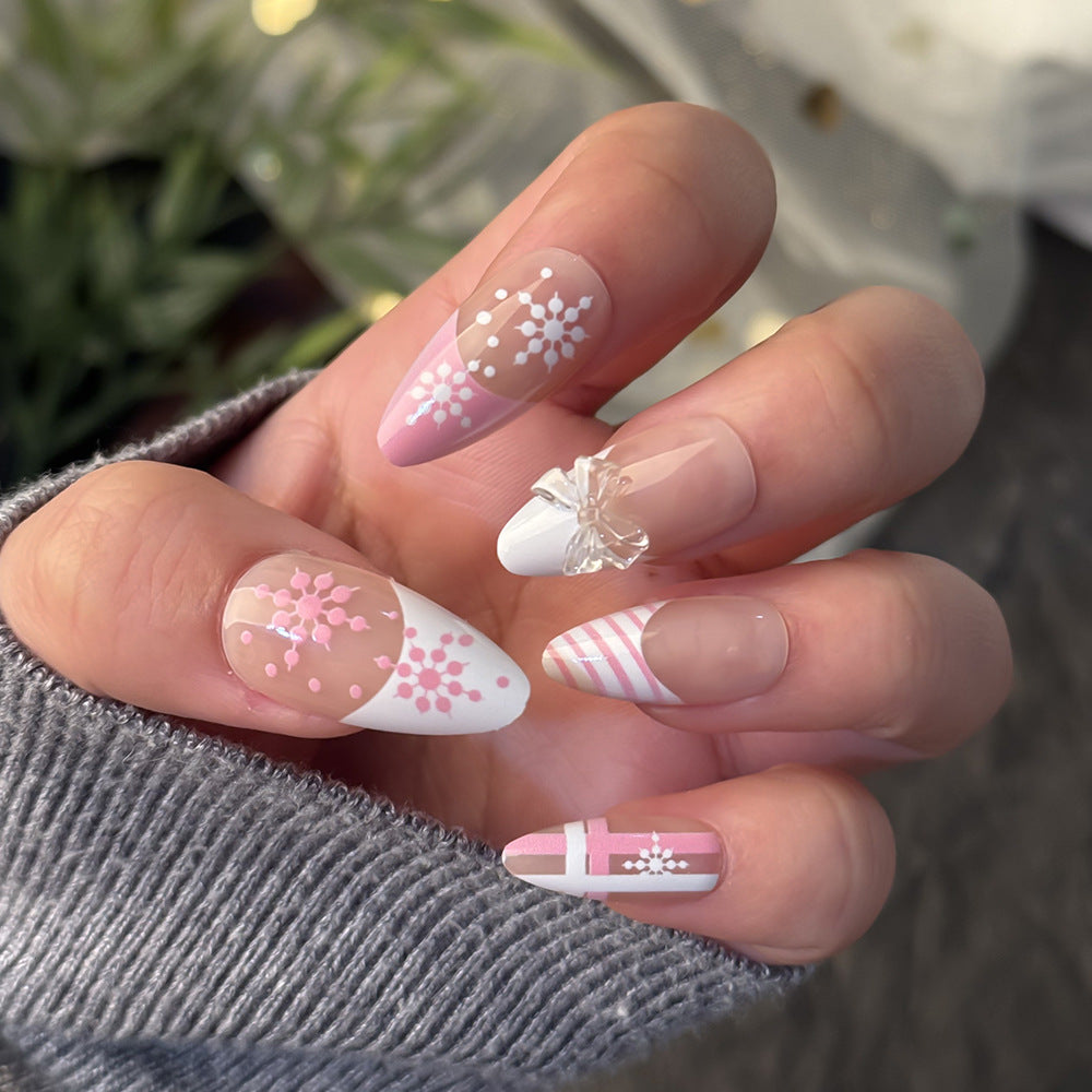 Elegantes Press-On-Nagelkunst-Set Brehn