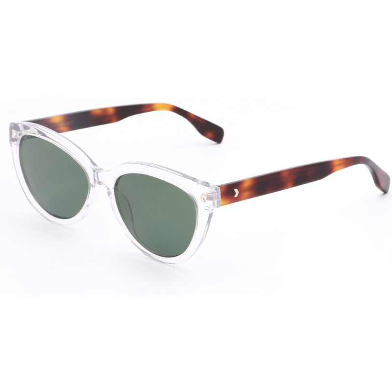 Damen modische Cat-Eye Sonnenbrille mit UV-Schutz und angenehm leichtem Rahmen Brehn
