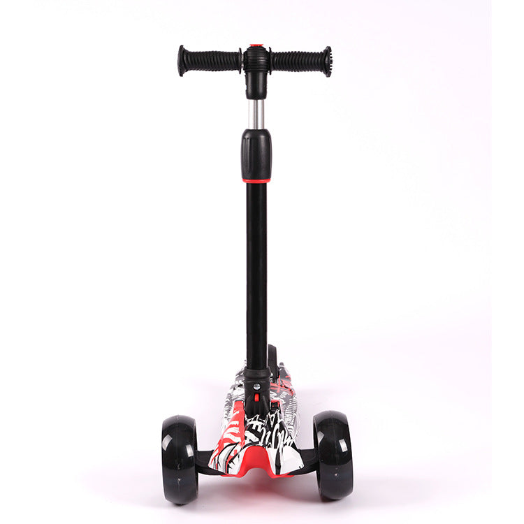 Bunte Grafik Kickboard Brehn