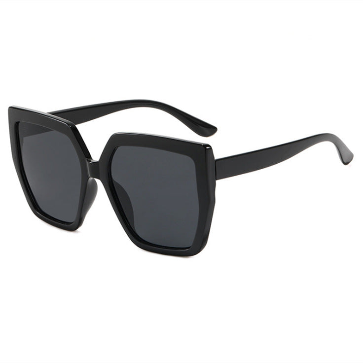 Damen elegante oversized Sonnenbrille mit luxuriösem Rahmen Brehn