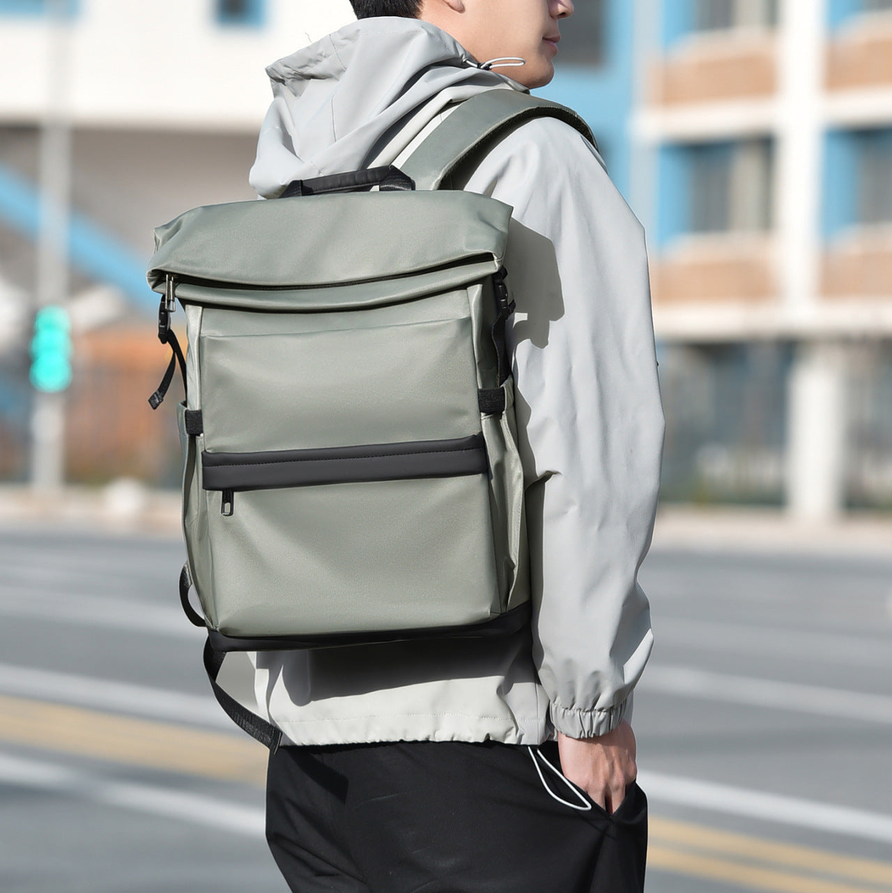 Wasserdichter Rolltop Rucksack Brehn