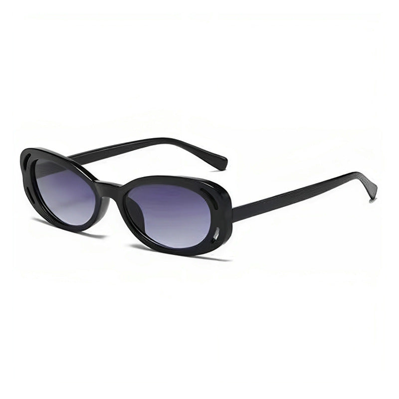 Damen Cat-Eye Sonnenbrille mit elegantem, transparentem Rahmen und UV-Schutz Brehn